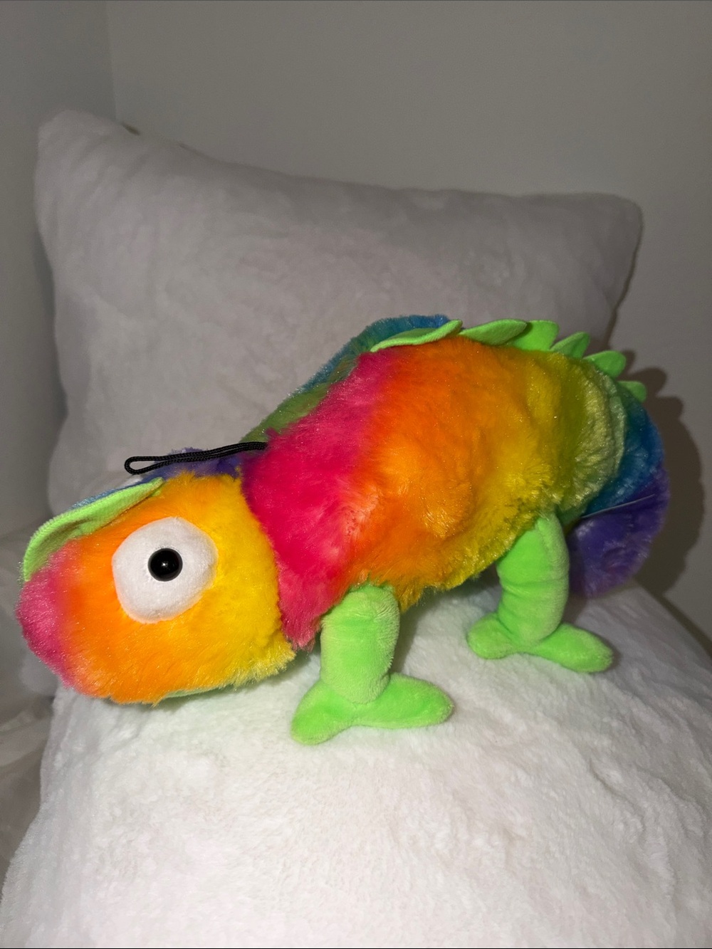 Rainbow Chameleon 14” Stuffed Plush Animal Lizard Reptile Toy stuffed animal